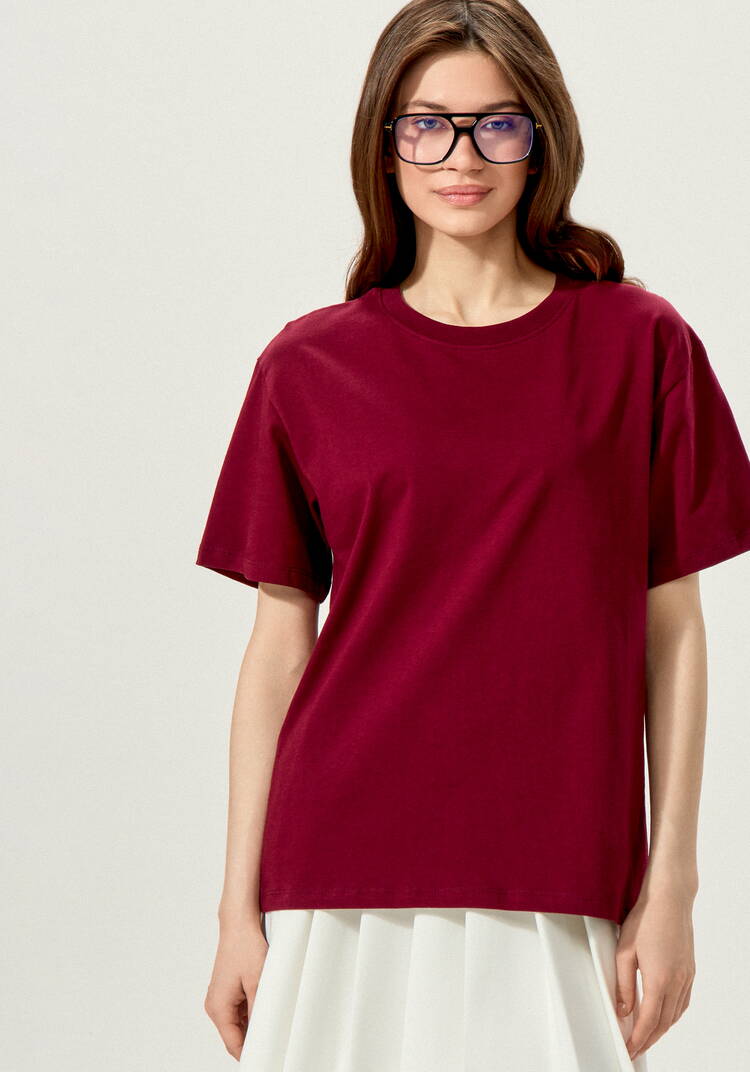 Футболка оверсайз базовая шир.  750, рис. 40