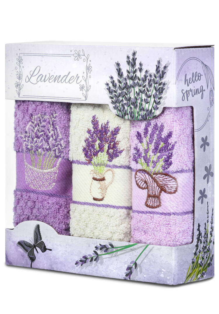 Полотенца в подарочной упаковке, 3 шт. шир.  750, рис. 5