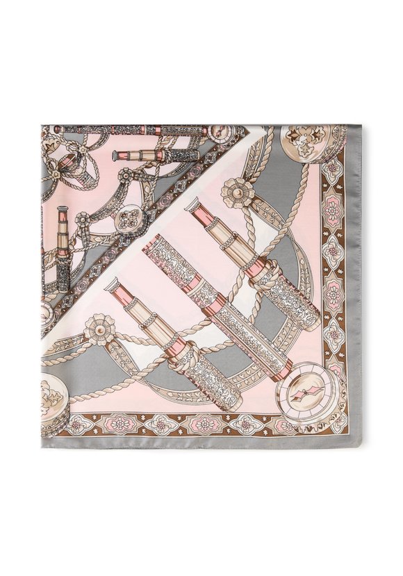 Платок шелковый Клео шир.  580, рис. 17