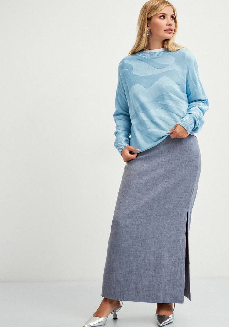 Джемпер с 3D-рисунком шир.  750, рис. 26