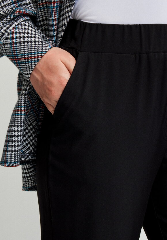 Брюки прямые с имитацией гульфика Элис шир.  580, рис. 16