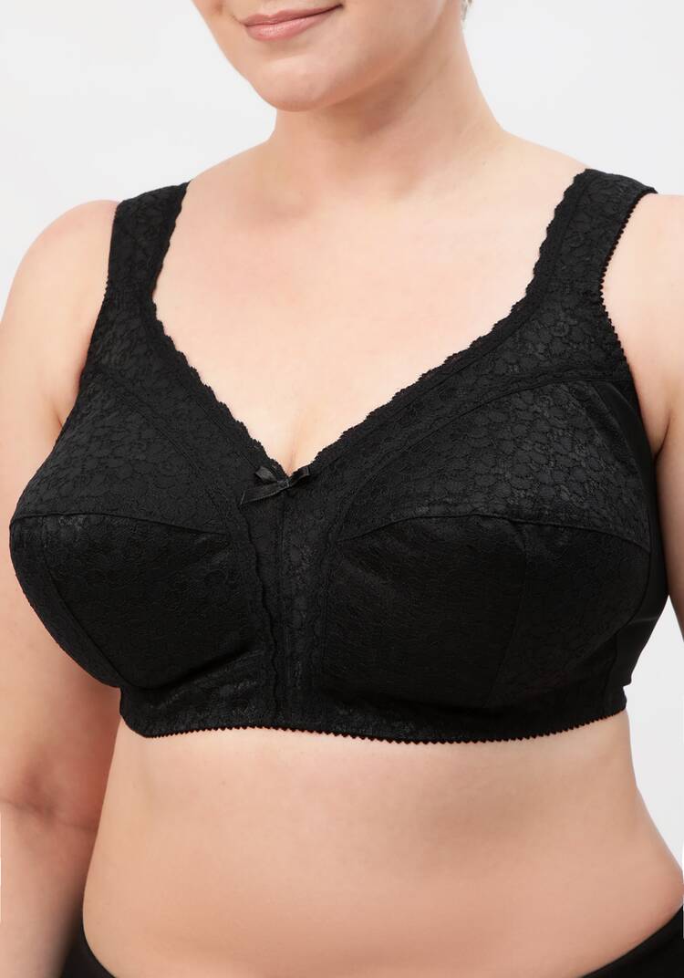 Бюстгальтер кружевной с широкими бретелями шир.  750, рис. 7