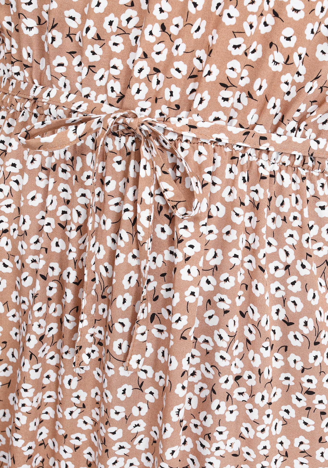 Платье с цельнокроеным рукавом Julia Weber, размер 48, цвет бежевый - фото 2