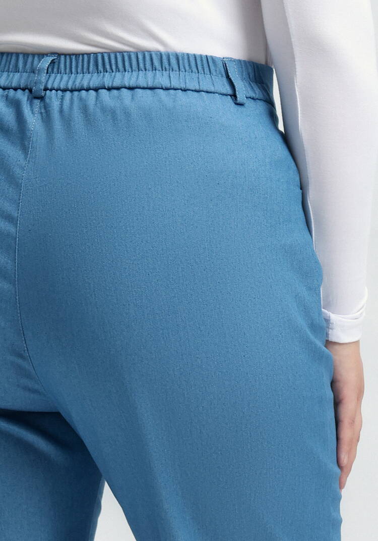 Брюки свободного кроя с поясом на резинке шир.  750, рис. 12