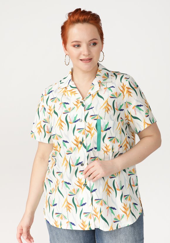 Блуза Универсальность деталей шир.  580, рис. 5