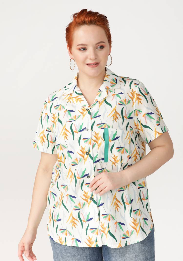 Блуза Универсальность деталей шир.  750, рис. 5