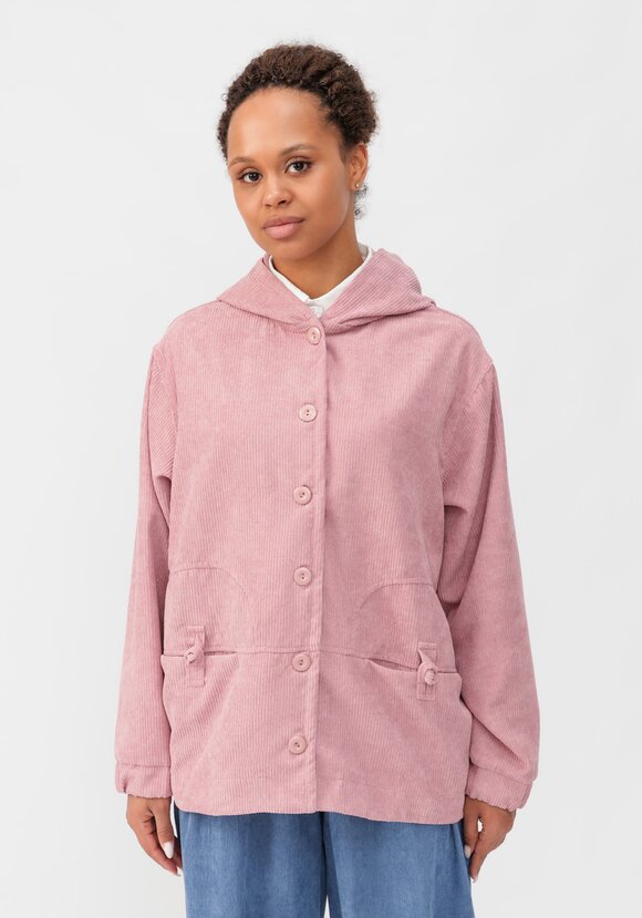 Ветровка из вельвета с капюшоном шир.  580, рис. 38