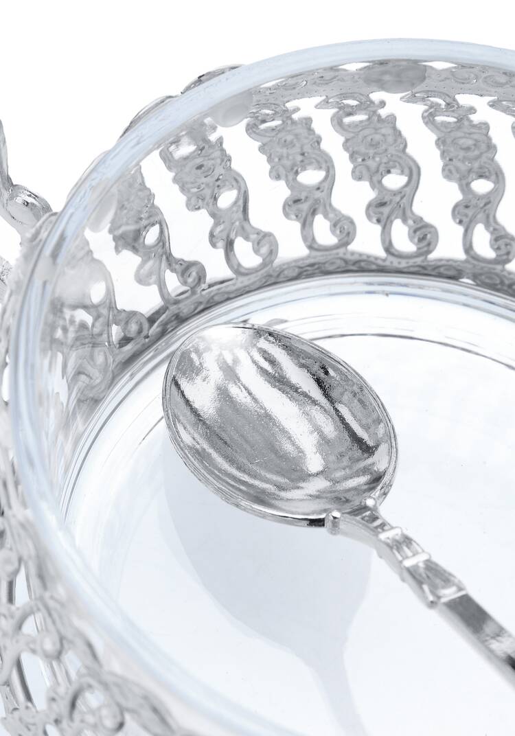 Сахарница c ложкой Царская шир.  750, рис. 9