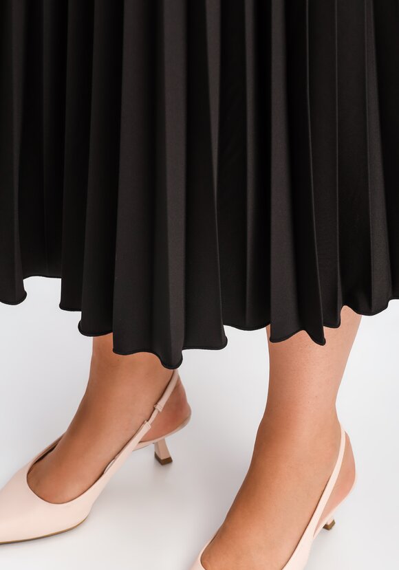 Юбка плиссированная со съемным поясом шир.  580, рис. 6