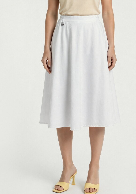 Юбка изо льна Хрупкая вечность шир.  580, рис. 14