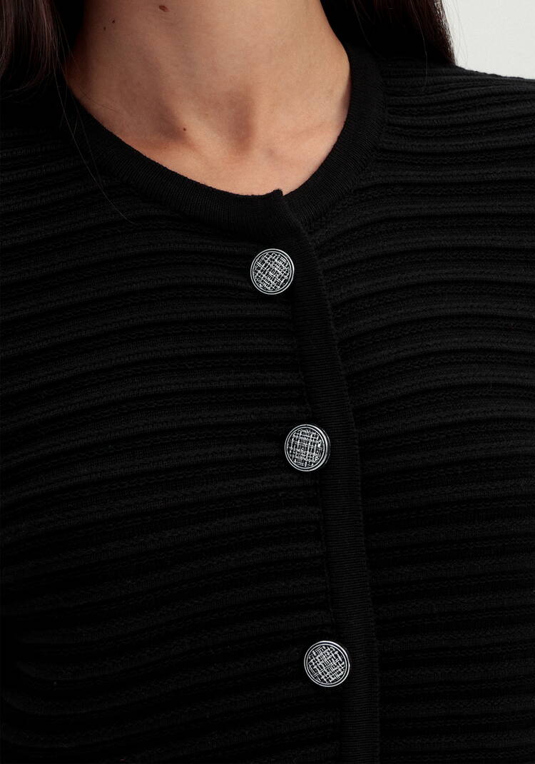 Пиджак в полоску на металлических пуговицах шир.  750, рис. 14