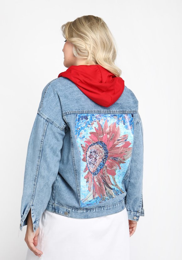 Куртка Стильный шик шир.  580, рис. 6