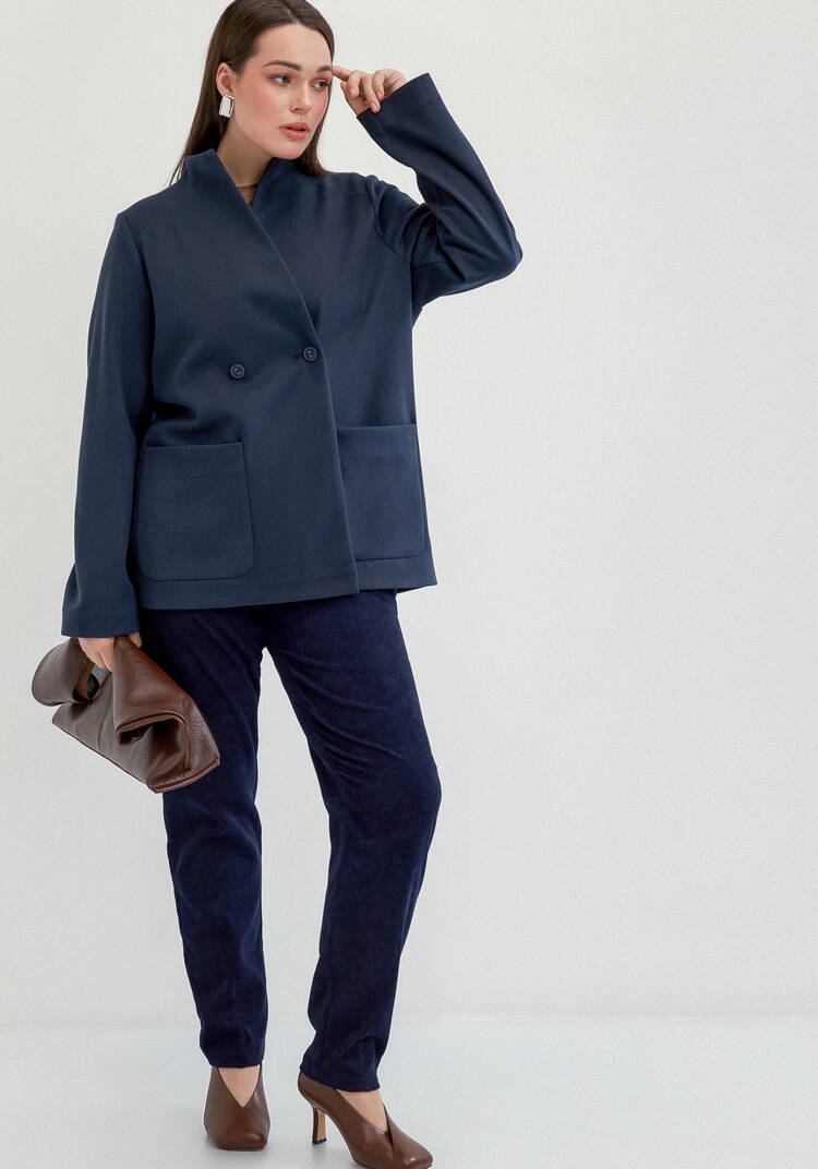 Пальто укороченное шир.  750, рис. 9