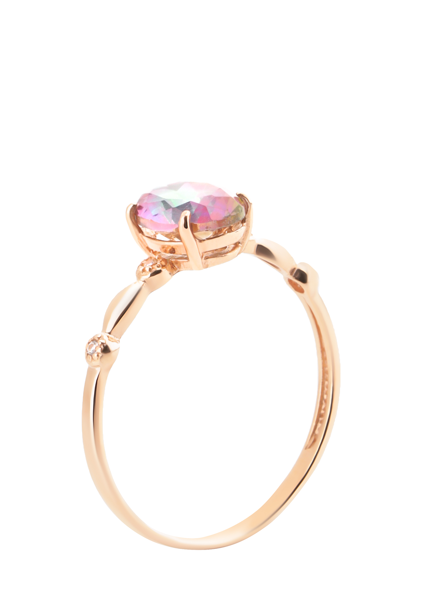 

Серебряное кольцо "Элиза", Мультиколор