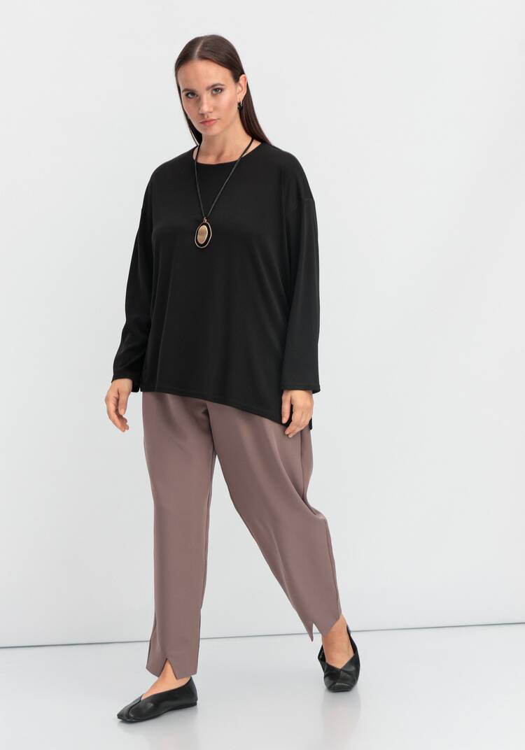 Лонгслив с асимметричным низом шир.  750, рис. 8