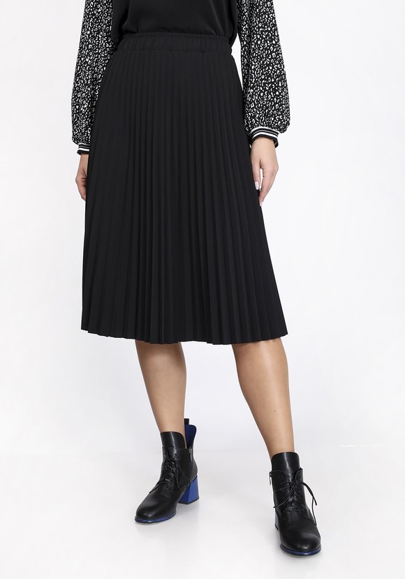 Юбка гофре с поясом на резинке шир.  580, рис. 1