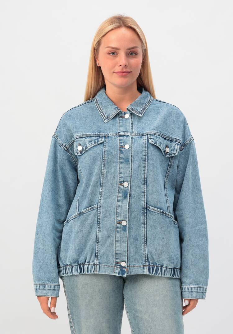 Куртка джинсовая Элис шир.  750, рис. 11