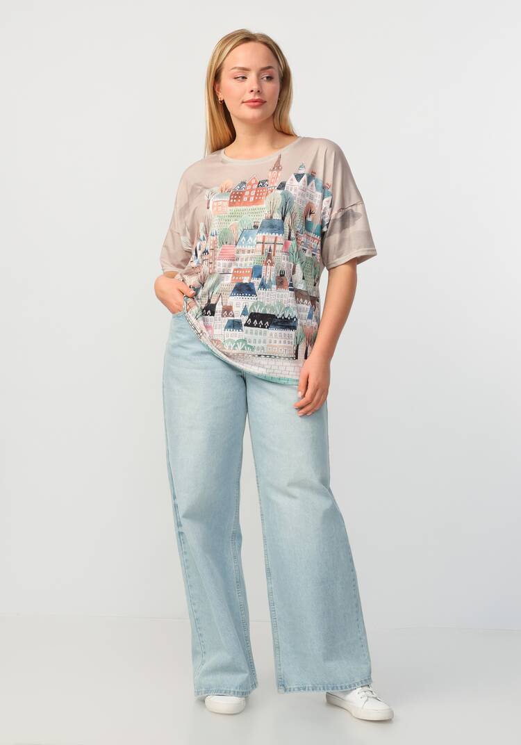 Блуза Дизайнерская находка шир.  750, рис. 12