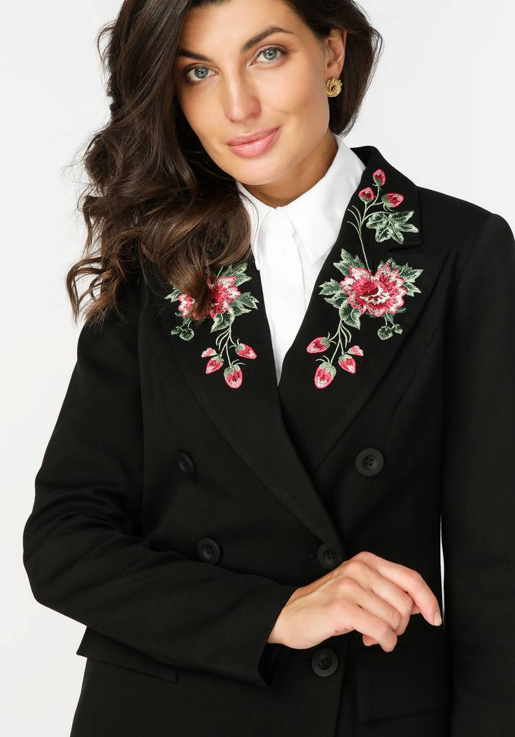 Пиджак с вышивкой Яркий образ шир.  750, рис. 4