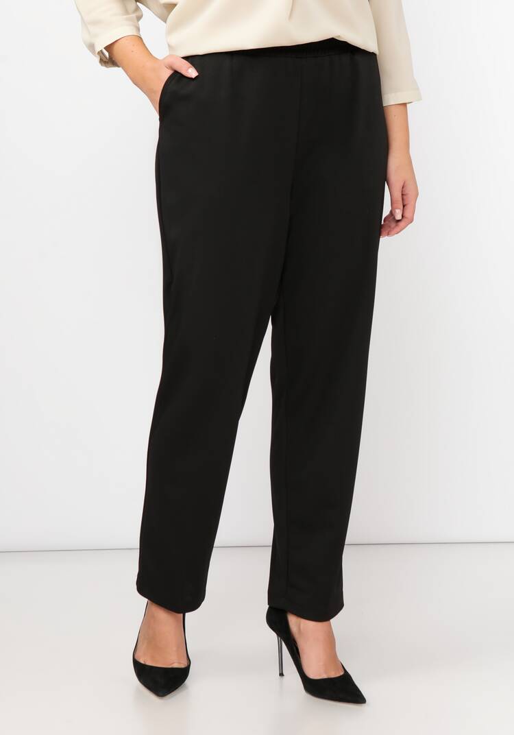 Брюки прямого кроя с карманами на резинке шир.  750, рис. 6