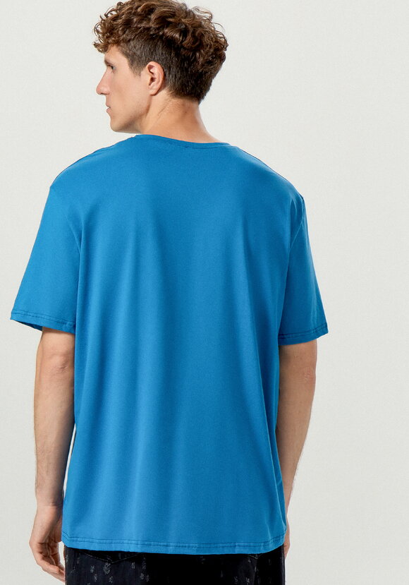 Комплект футболок с лаконичным принтом, 2 шт. шир.  580, рис. 15