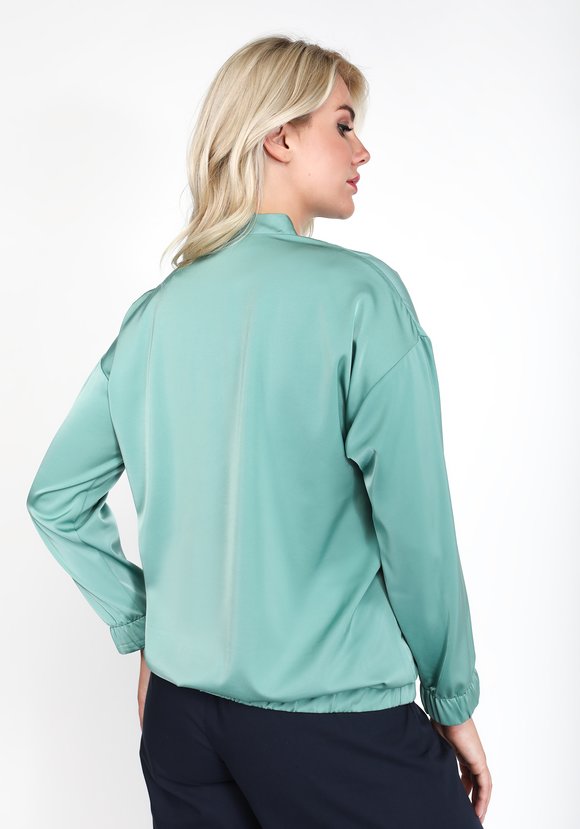 Куртка-бомбер на молнии шир.  580, рис. 3