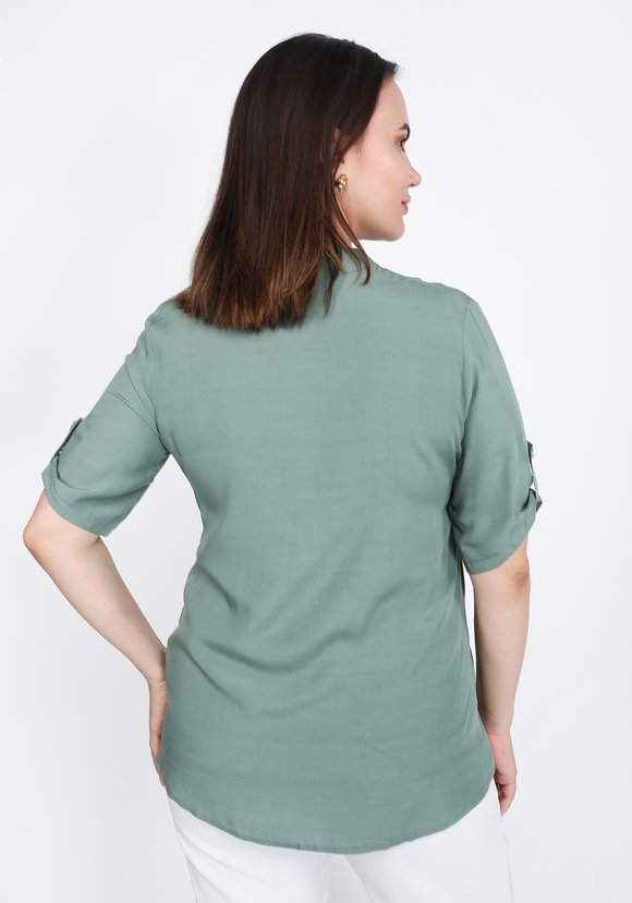 Блуза Порхающий образ шир.  580, рис. 4