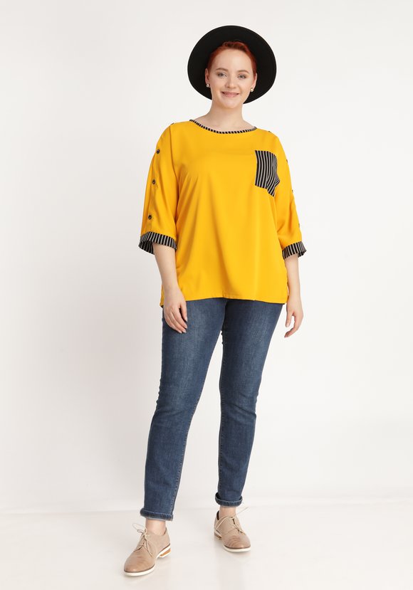 Блуза Замечательная идея шир.  580, рис. 11