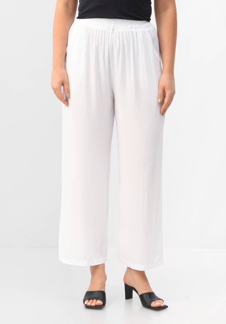 Брюки свободные на резинке по талии шир.  750, рис. 4