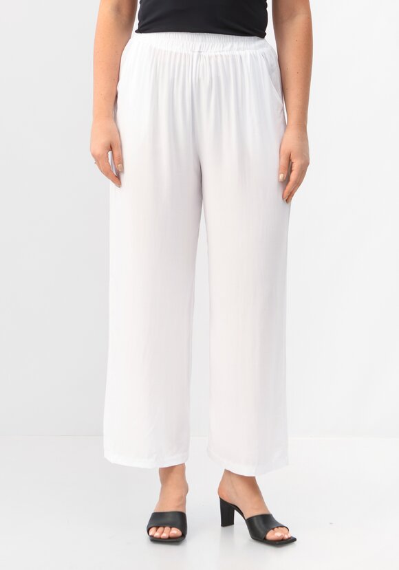 Брюки свободные на резинке по талии шир.  580, рис. 4