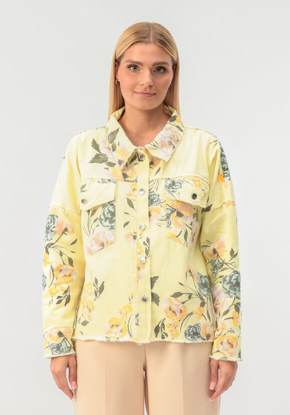 Куртка джинсовая Белла шир.  580, рис. 10