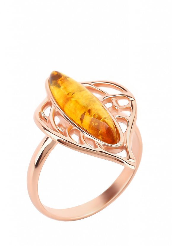 Кольцо серебряное Природный мотив шир.  580, рис. 3