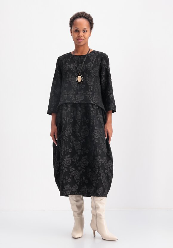 Платье бохо с цветочным принтом шир.  580, рис. 12