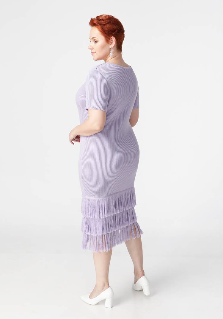 Платье миди прямого силуэта шир.  750, рис. 8