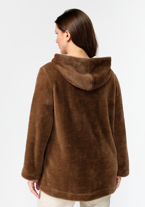 Толстовка плюшевая на молнии с капюшоном шир.  580, рис. 16