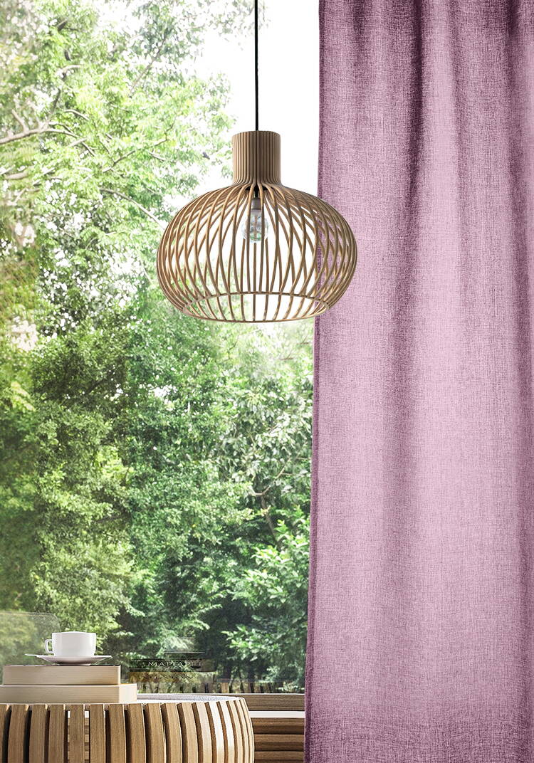 Портьера из рогожки Акварель шир.  750, рис. 12