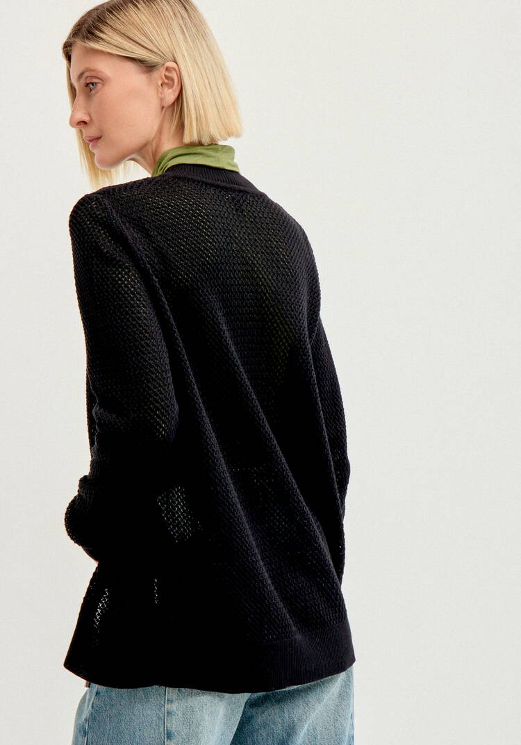 Бомбер ажурный на свободу движения шир.  750, рис. 24