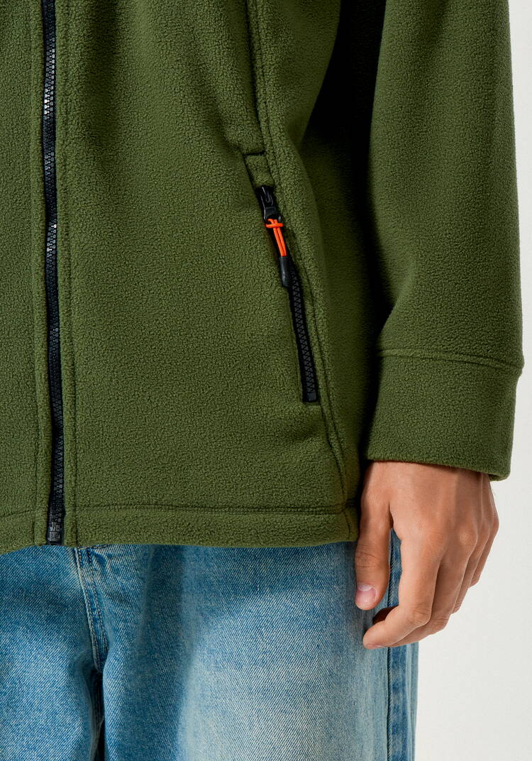 Толстовка с капюшоном и карманами на молнии шир.  750, рис. 5