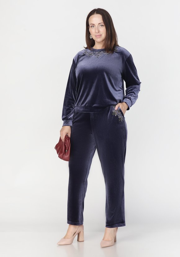 Костюм с вышивкой шир.  580, рис. 18