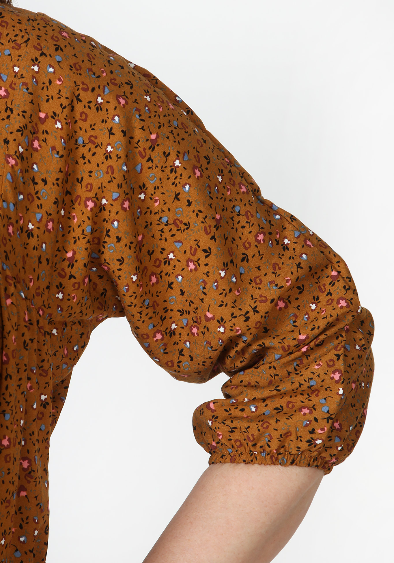 Платье  "Эйлин", размер 60, цвет горчичный - фото 2