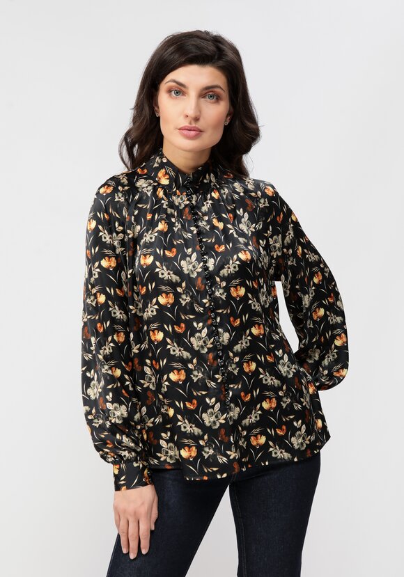 Блуза прямого силуэта с рукавом реглан шир.  580, рис. 1