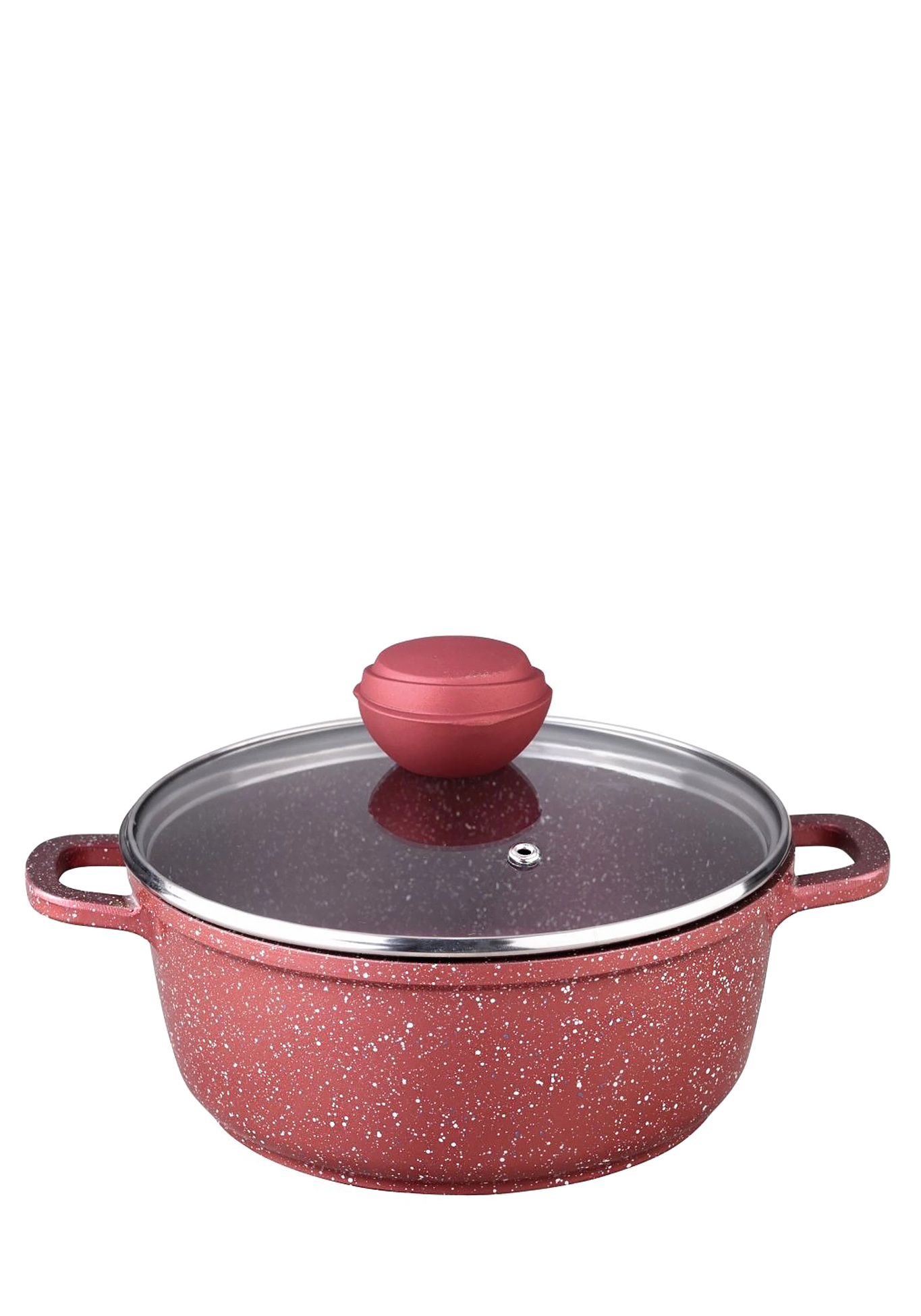 

Кастрюля с крышкой "Coral" мраморное покрытие