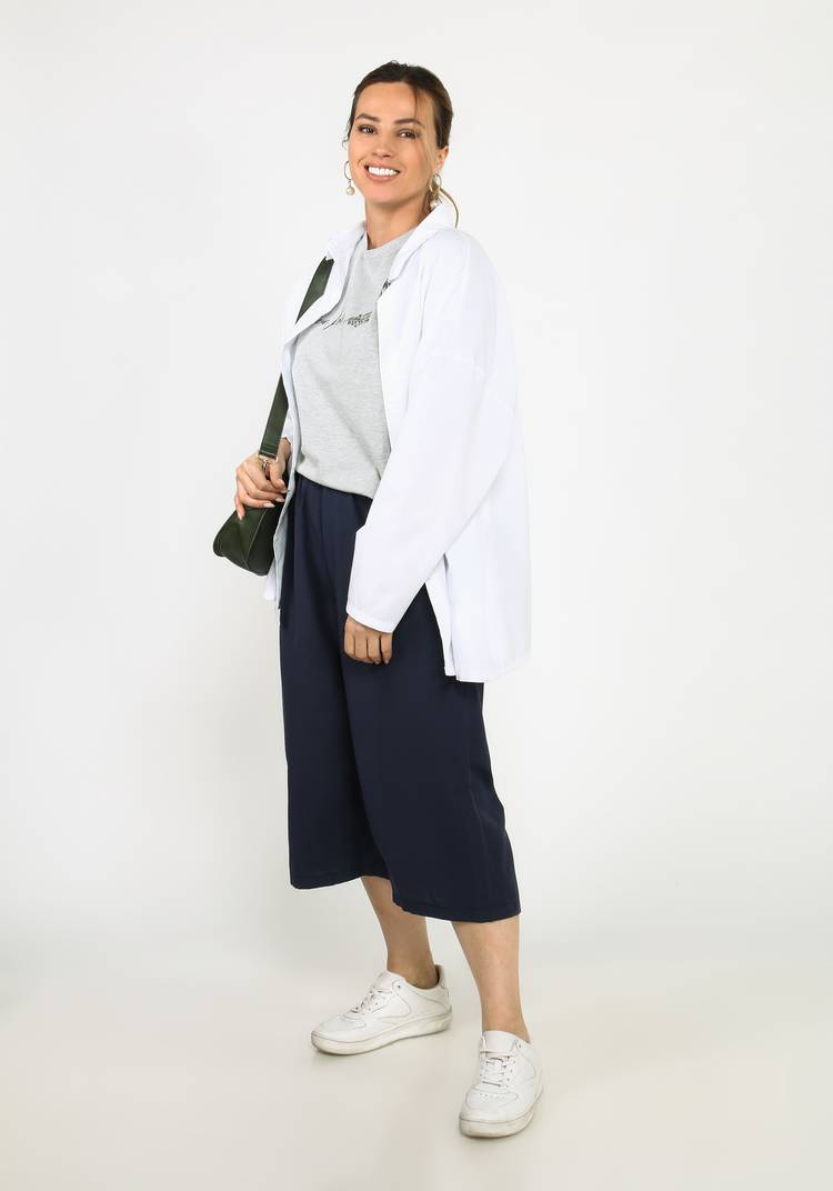 Футболка удлиненная с принтом шир.  750, рис. 10