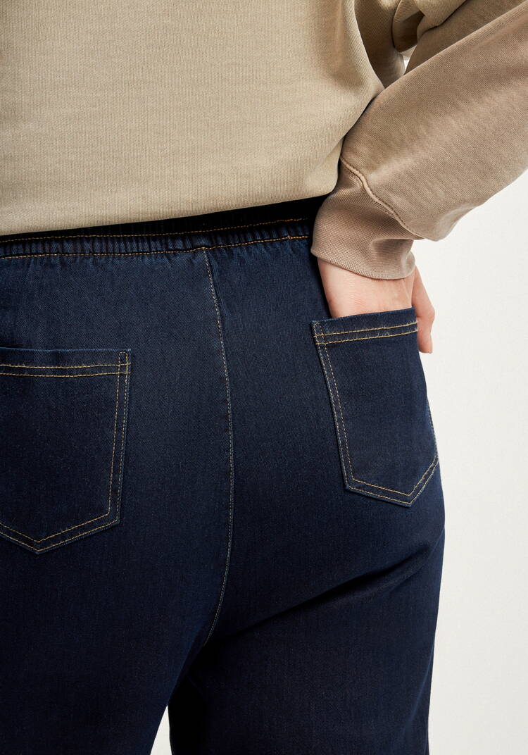 Брюки бананы с миниатюрной вышивкой шир.  750, рис. 8