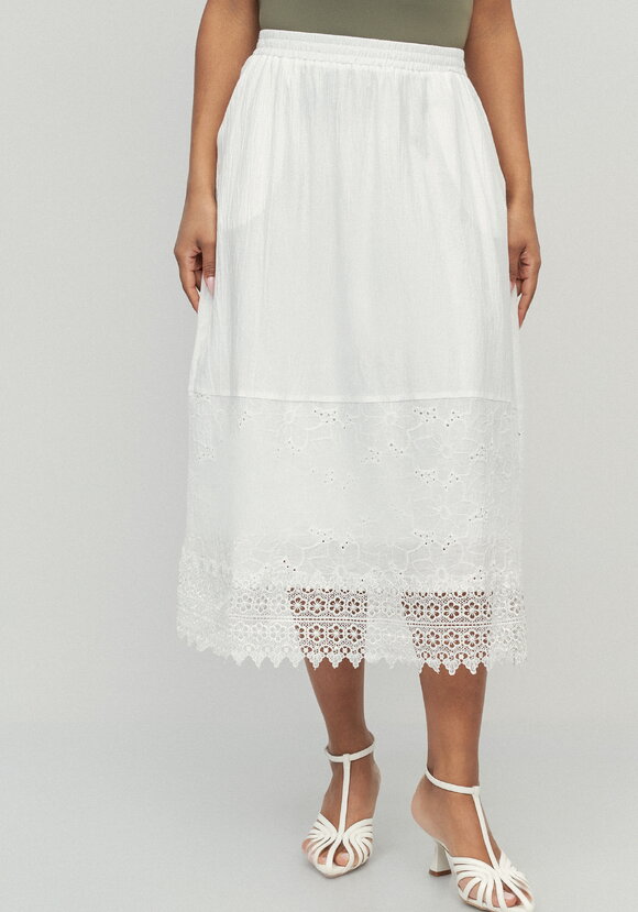 Юбка с кружевом Мишель шир.  580, рис. 4