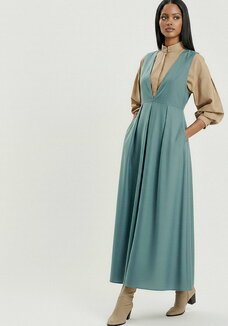 Сарафан с рюшей на спинке