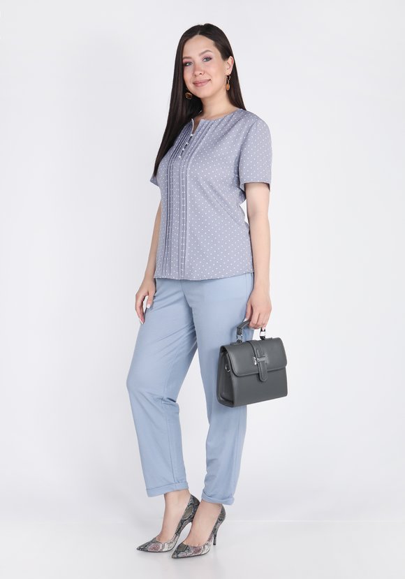 Блуза Яркое впечатление шир.  580, рис. 20