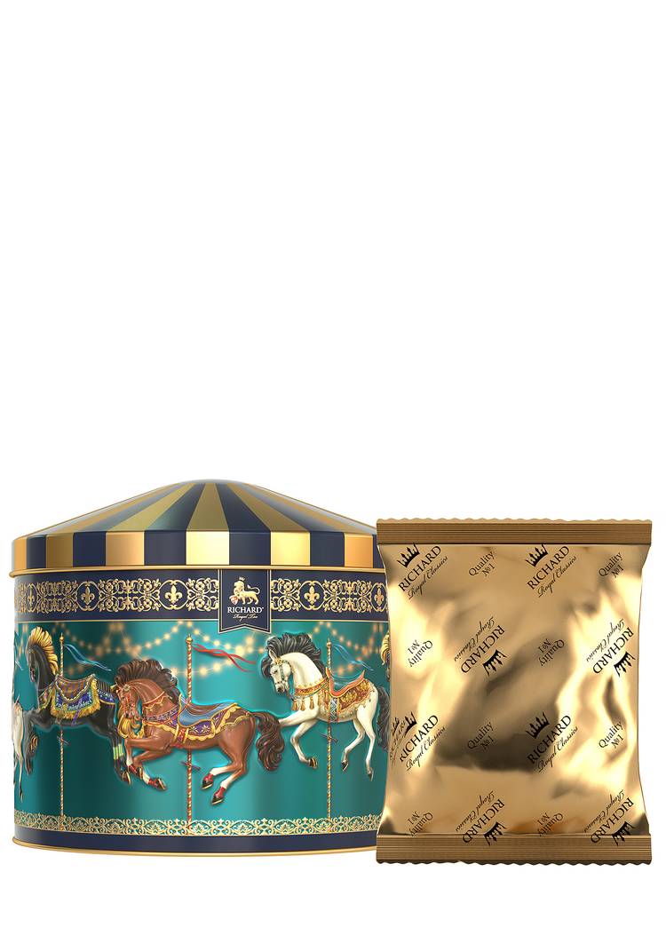 Чай Счастливая карусель чёрный листовой шир.  750, рис. 4