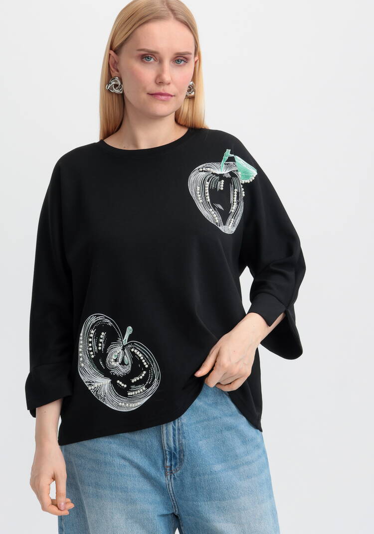 Джемпер Арья с круглым вырезом шир.  750, рис. 6