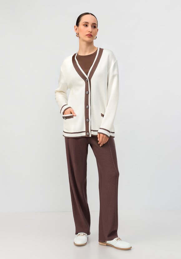 Кардиган удлиненный прямого силуэта шир.  580, рис. 22